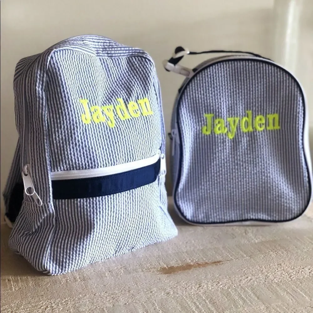 Seersucker Gumdrop Lunchbox
